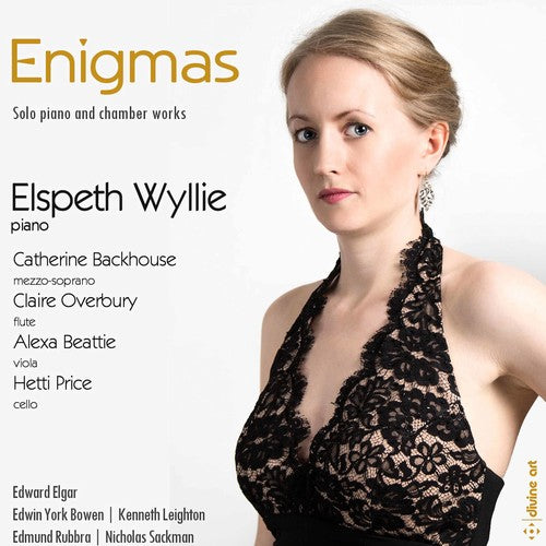 the album cover for Bowen / Elgar / Leighton / Rubbra / Wyllie - Enigmas