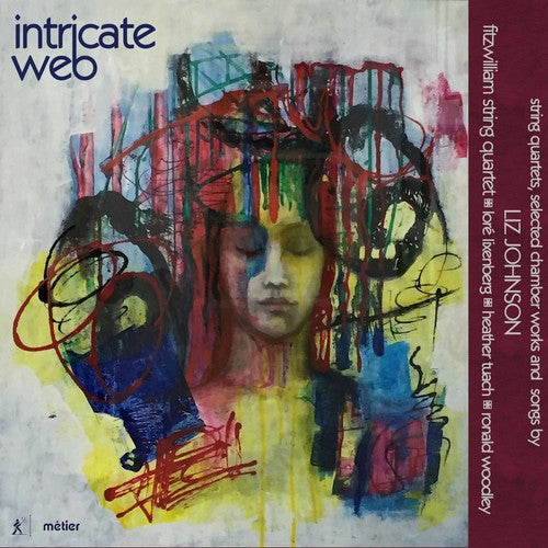 the album cover for Fitzwilliam String Quartet - Intricate Web