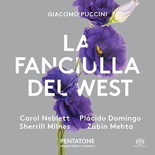 the album cover for Puccini / Orchestra Of The Royal Opera House - Puccini: La Fanciulla del West