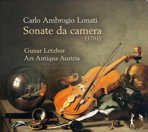 the album cover for Lonati / Ars Antiqua Austria / Letzbor - Carlo Ambrogio Lonati: Sonate da camera