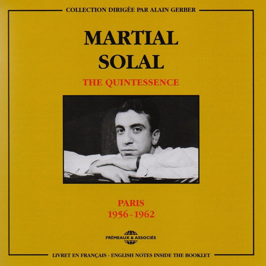 the album cover for Martial Solal - Quintessence: M. Solal 1956-62