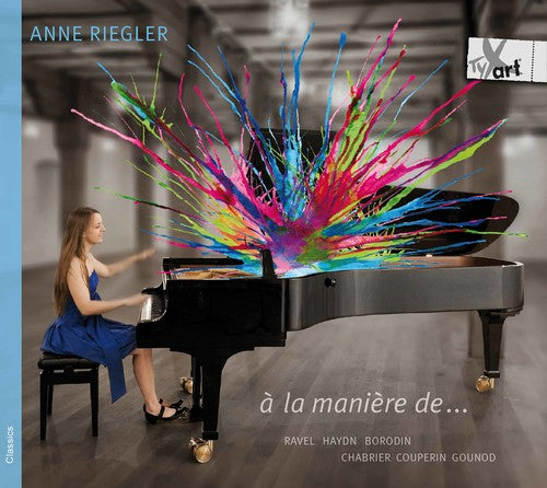 the album cover for Borodin / Chabrier / Gounod - A la maniere de