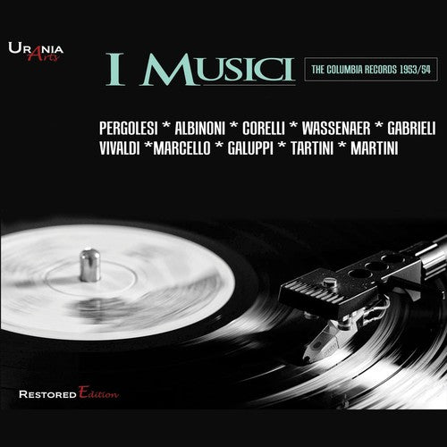 the album cover for I Musici - I Musici: Unpublished on Audio CD (1953-1954)