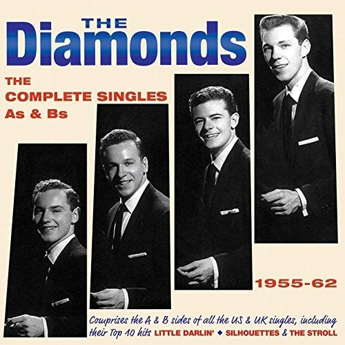 the album cover for Diamonds - Diamonds - Complete Singles As & Bs 1955-62