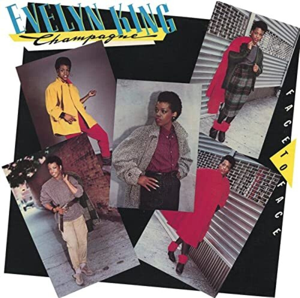 the album cover for Evelyn King - FACE TO FACE