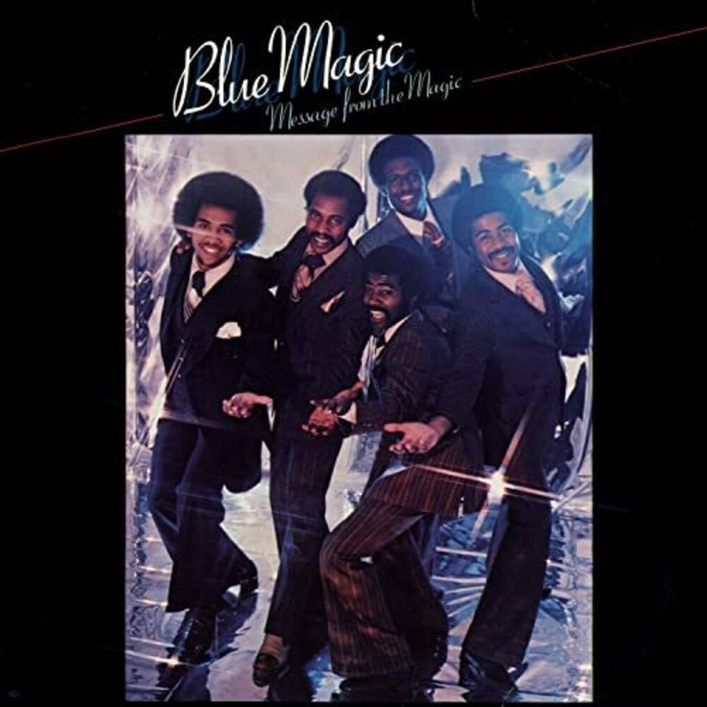 the album cover for Blue Magic - Message from the Magic
