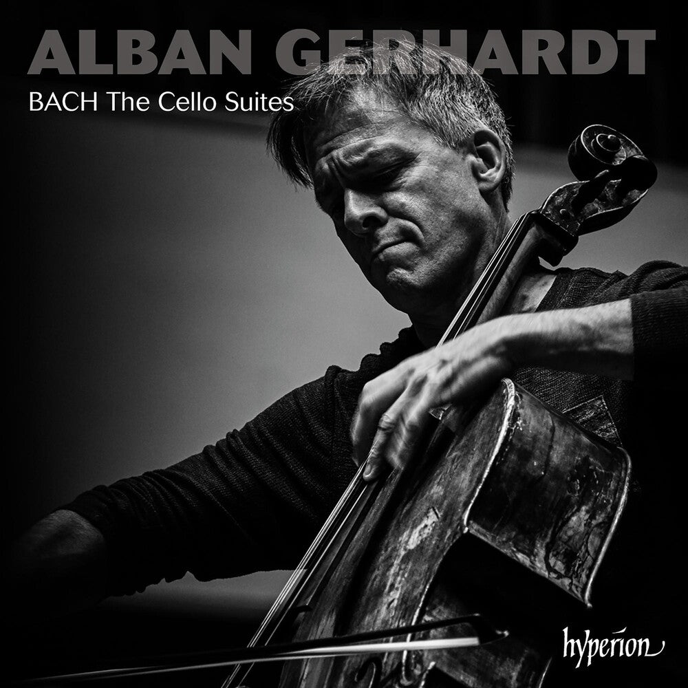 the album cover for Alban Gerhardt - Bach: Cello Suites