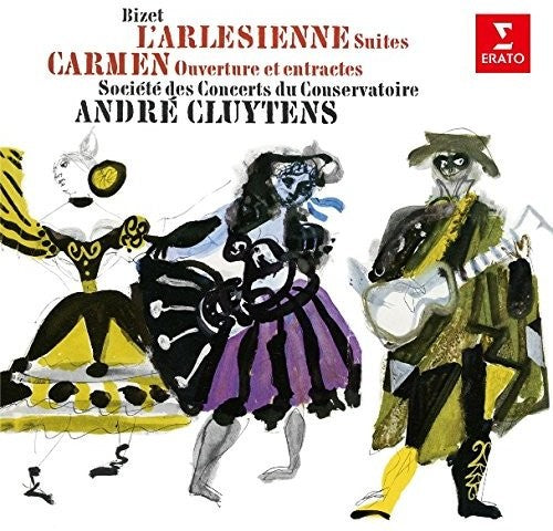 the album cover for Bizet / Andre Cluytens - Bizet: L'arlesienne Suites [Remastered] (Jpn)