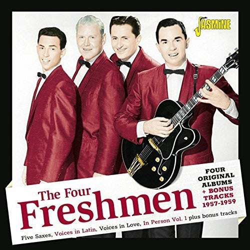 the album cover for Four Freshmen - Four Original Albums + Bonus Tracks 1957-1959