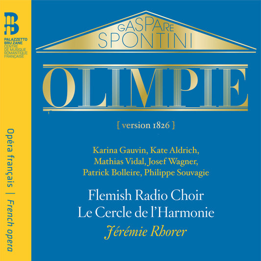 the album cover for Gaspare Spontini - Olimpie