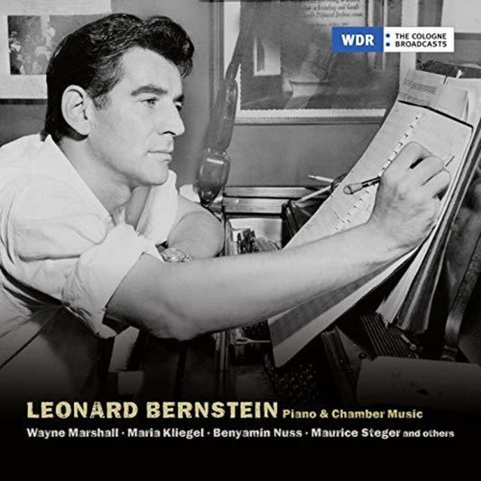 the album cover for Bernstein / Marshall / Hoopes - Piano & Chamber Music