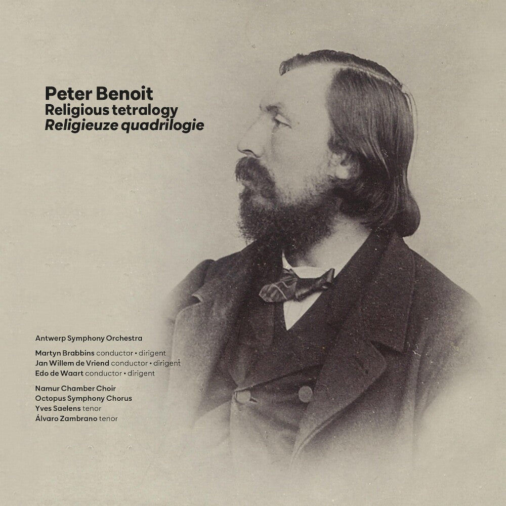 the album cover for Benoit / Antwerp Symphony Orchestra - Religious Tetralogy