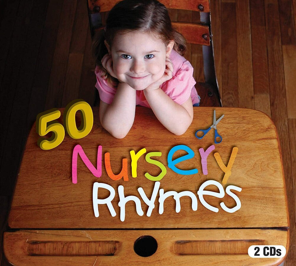 the album cover for evokids - 50 Nursery Rhymes