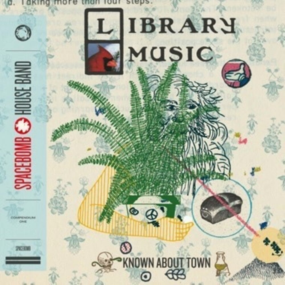 the album cover for Spacebomb House Band - Known About Town: Library Music Compendium One [RSD 2019]