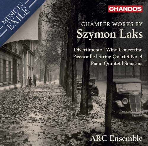 the album cover for Laks / Arc Ensemble - Chamber Works By Szymon Laks