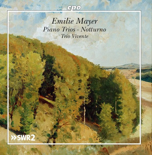 the album cover for Mayer / Trio Vivente - Emilie Mayer: Piano Trios - Notturno