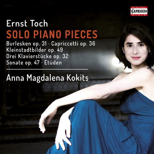 the album cover for Toch / Kokits - Ernst Toch: Solo Piano Pieces
