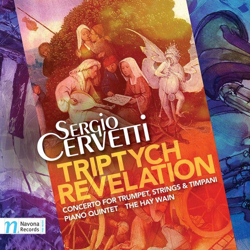 the album cover for Cervetti / Moravian Philharmonic Orchestra - Cervetti: Triptych Revelation