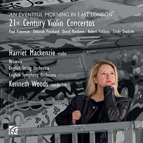 the album cover for Pritchard / English String Orchestra - An Eventful Morning in East London: 21st Century