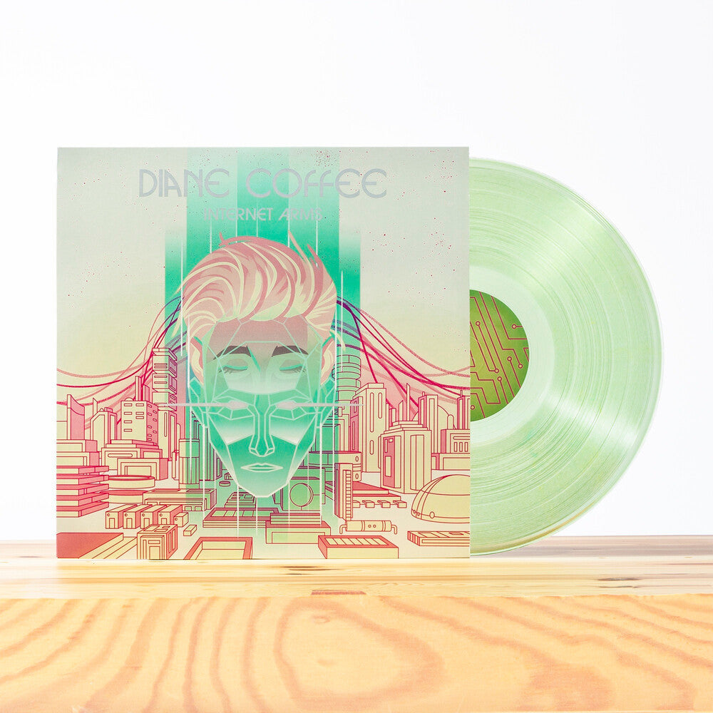 the album cover for Diane Coffee - Internet Arms [LP]