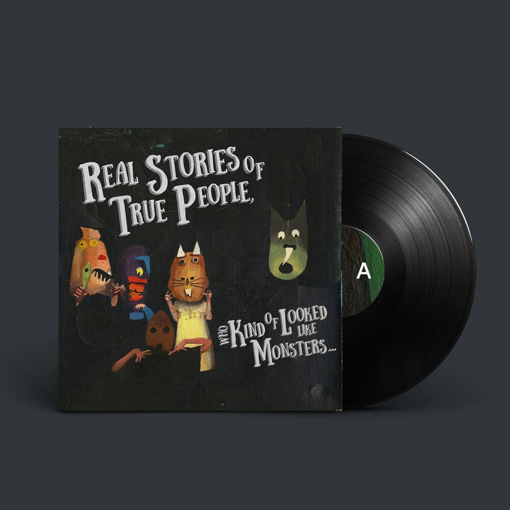the album cover for Oso Oso - Stories Of True People Who Kind Look Like Monsters