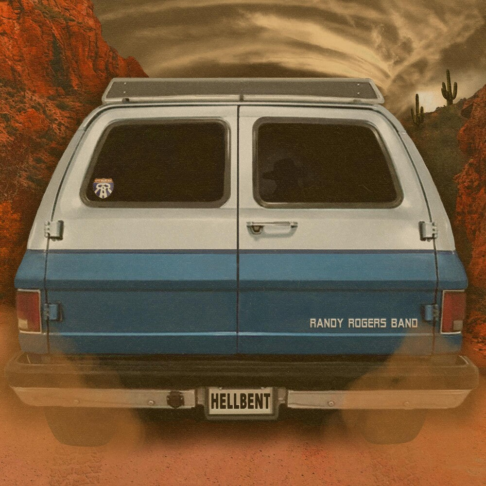 the album cover for Randy Rogers Band - Hellbent [LP]