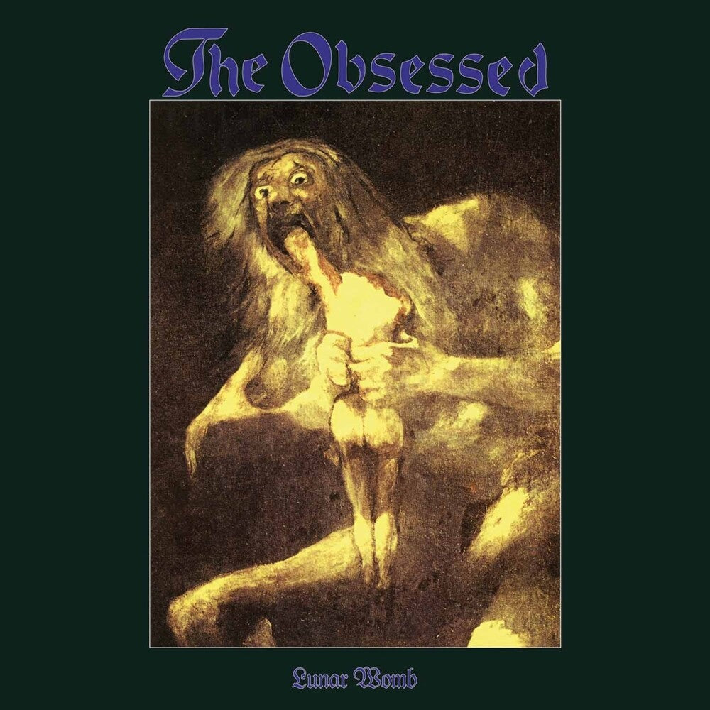 the album cover for The Obsessed - Lunar Womb