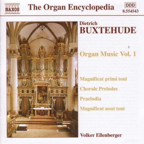 the album cover for Volker Ellenberger - Organ Music 1