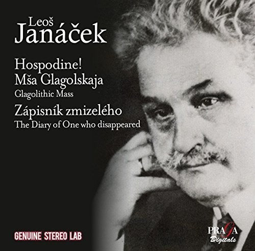 the album cover for Janacek / Czech Philharmonic Orchestra - Janacek: Hospodine!, Msa Glagolskaja, Zapisnik Zmizeleho