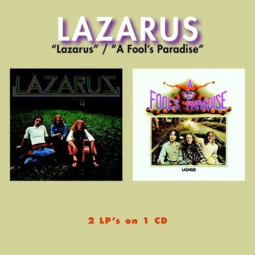 the album cover for Lazarus - Lazarus / A Fool's Paradise