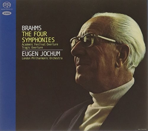 the album cover for Brahms / Eugen Jochun - Brahms: 4 Symphonies [Limited Edition] (Hybr) [Remastered] [Digipak]