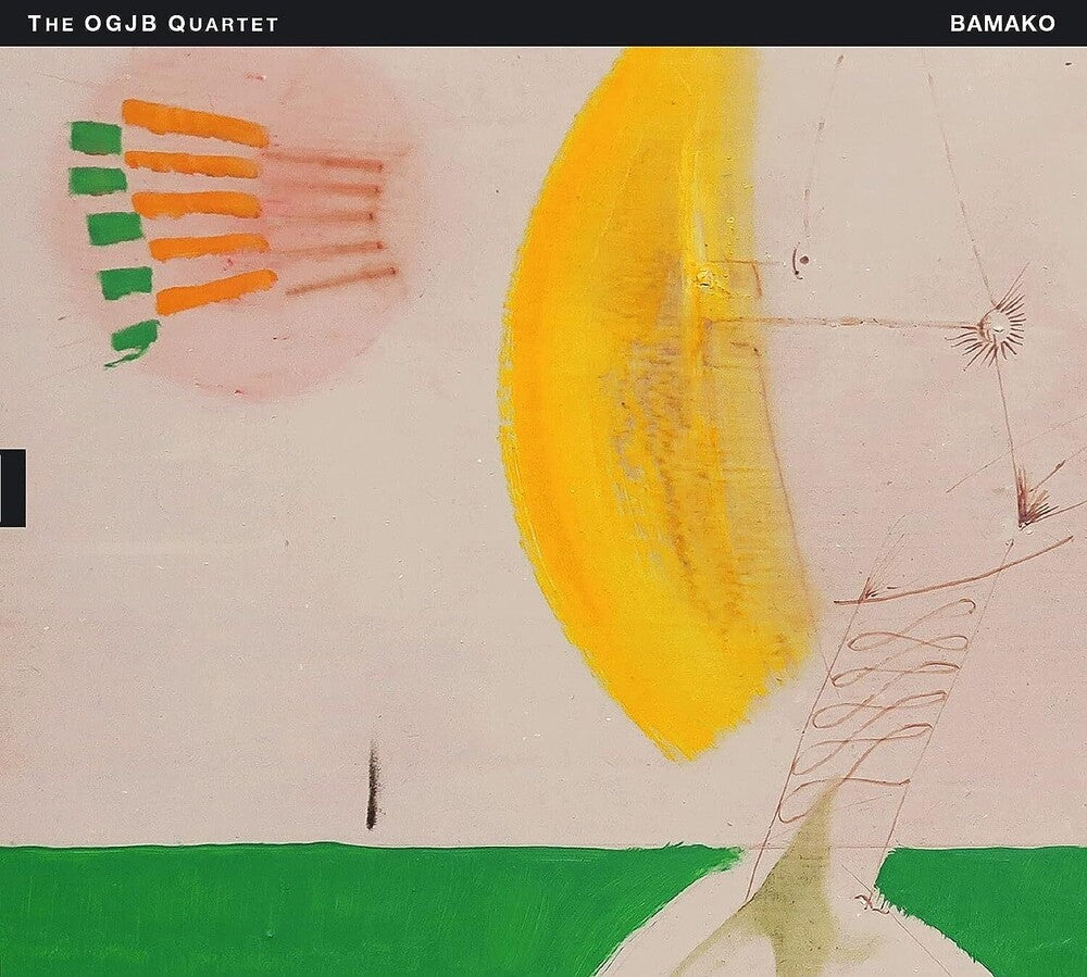 the album cover for Ogjb Quartet - Bamako