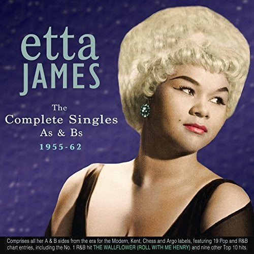 the album cover for Etta James - Complete As & Bs 1955-62