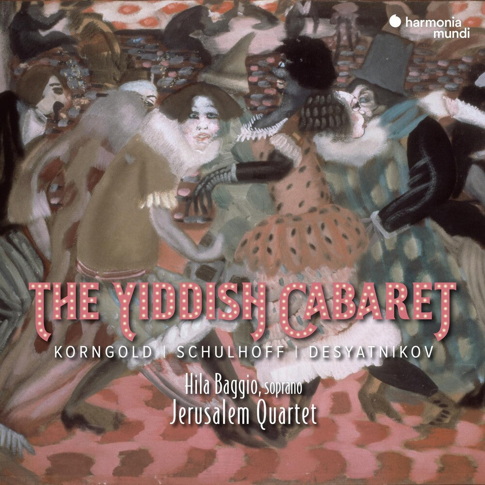 the album cover for Jerusalem Quartet - Yiddish Cabaret