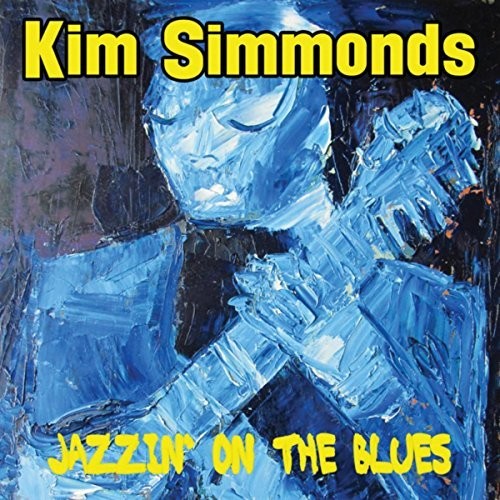 the album cover for Kim Simmonds - Jazzin' On The Blues