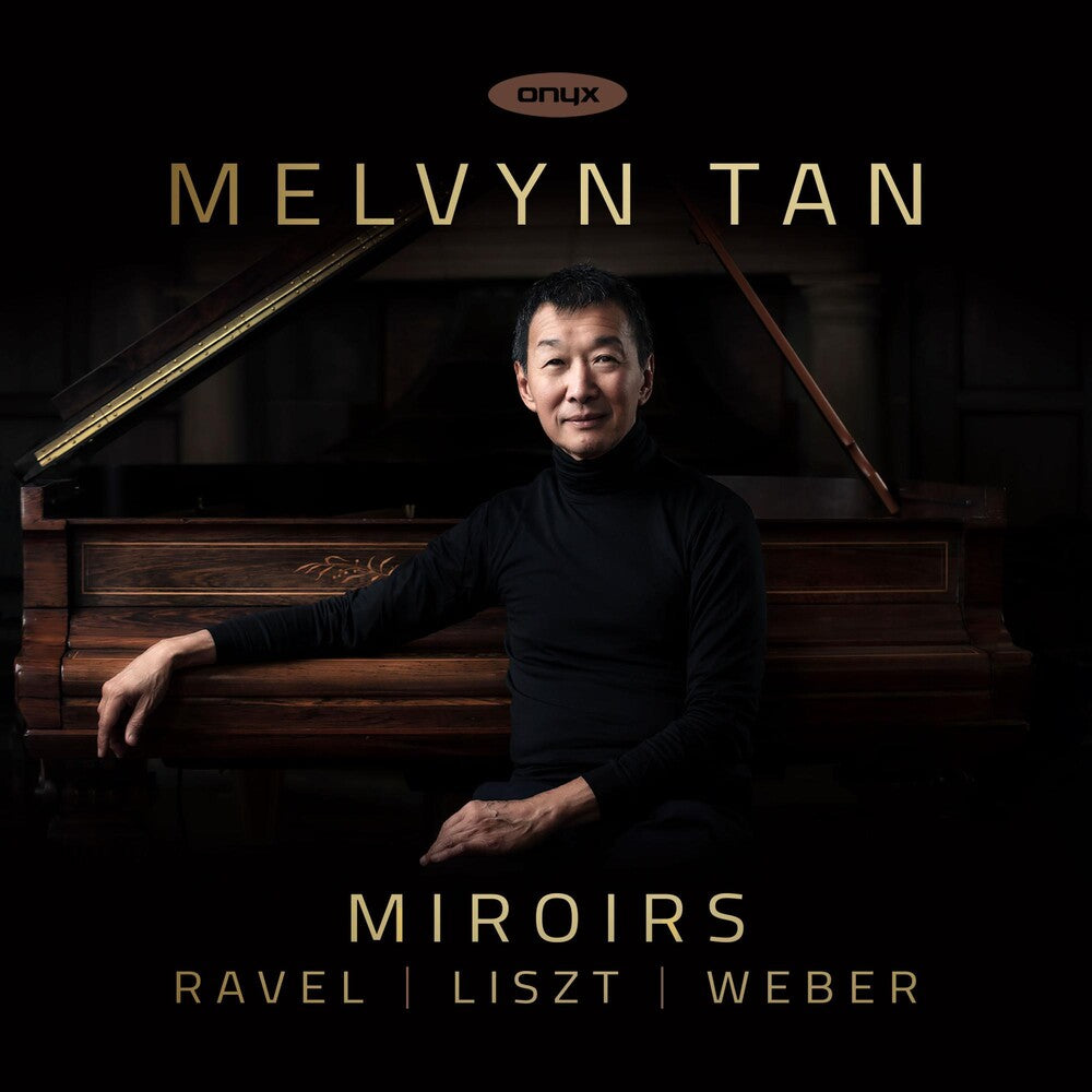 the album cover for Melvyn Tan - Miroirs
