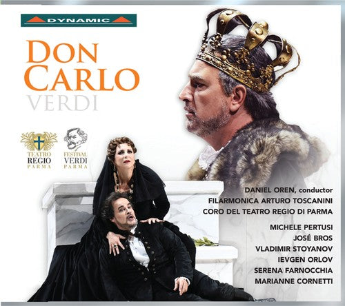 the album cover for Verdi / Toscanini / Pertusi - Don Carlo