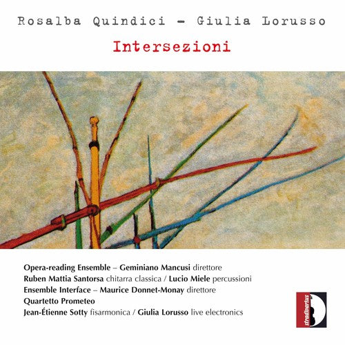 the album cover for Lorusso / Mancusi - Intersezioni
