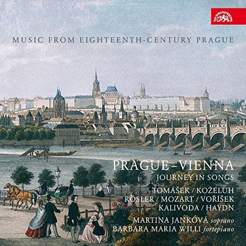 the album cover for Haydn / Jankova / Willi - Prague - Vienna