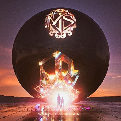 the album cover for Make Them Suffer - Worlds Apart