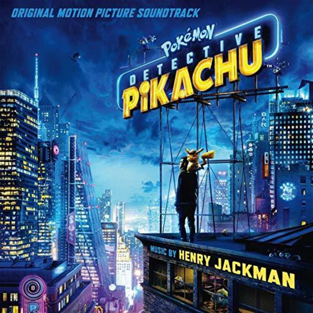 the album cover for Pokemon Detective Pikachu / O.S.T. - PokÃ©mon Detective Pikachu (Original Motion Picture Soundtrack)