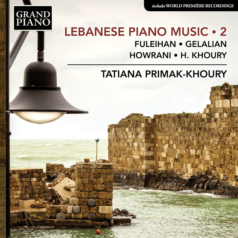 the album cover for Fuleihan / Primak-Khoury - Lebanese Piano Music 2