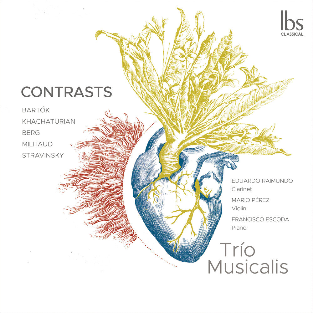 the album cover for Contrasts / Various - Contrasts