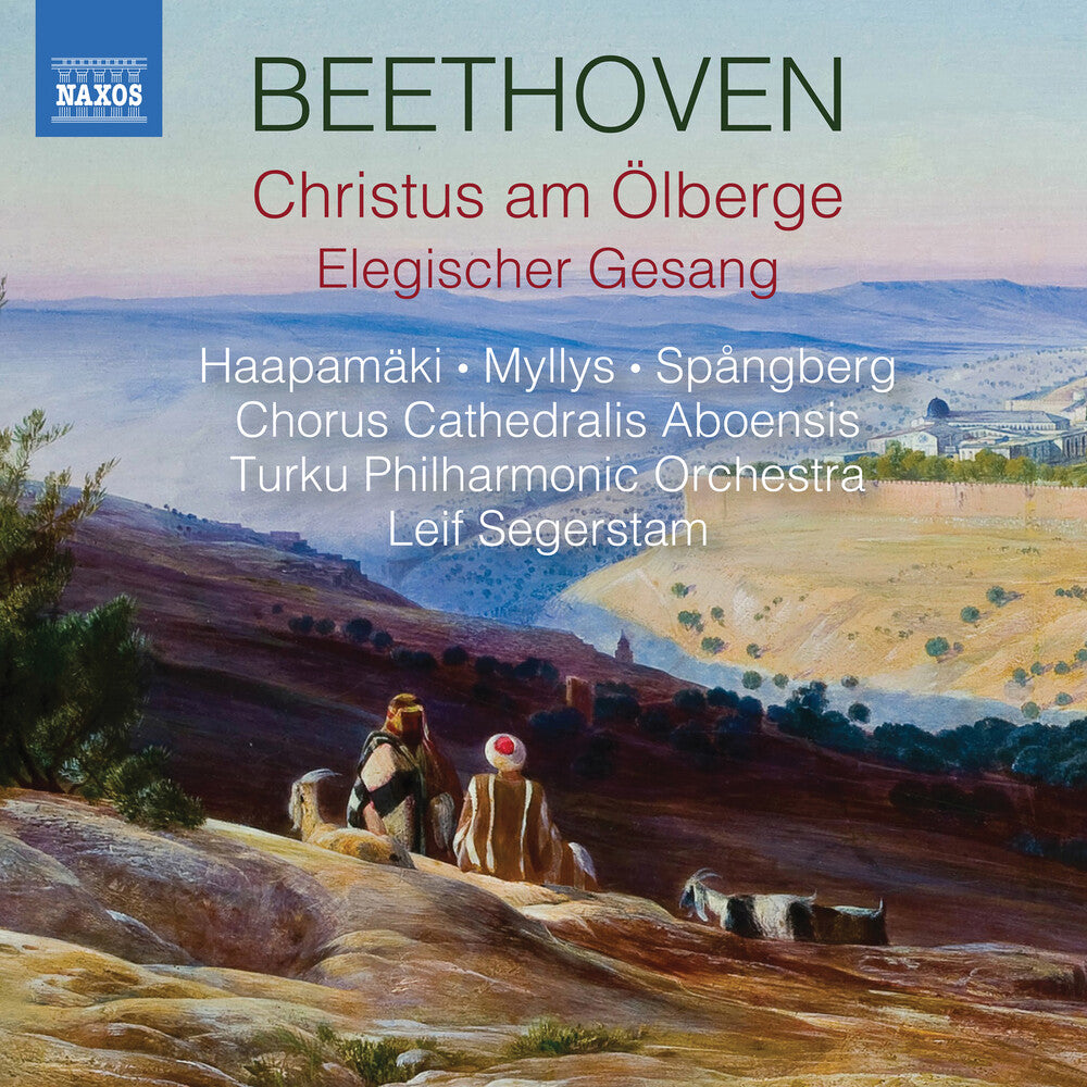 the album cover for Beethoven / Segerstam / Spangberg - Christus Am Olberge