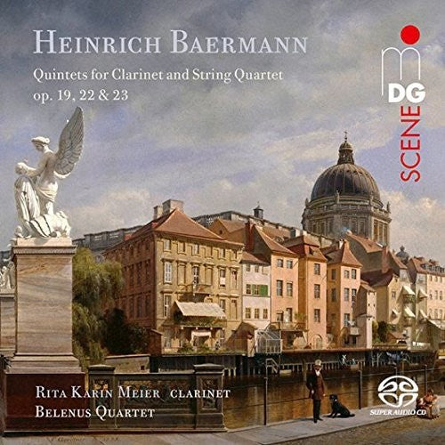 the album cover for Baermann / Belenus Quartet / Meier - Quintets For Clarinet & String Quartet Op. 19 22