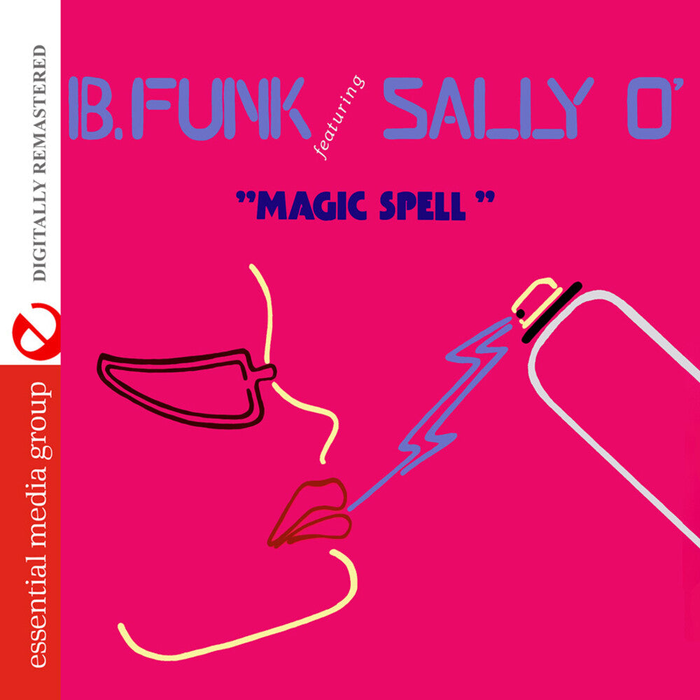 the album cover for B Funk Featuring Sally O - Magic Spell (Digitally Remastered)