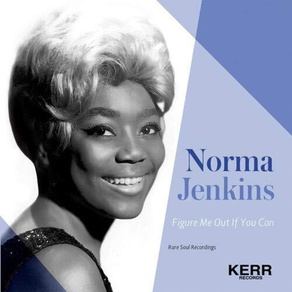 the album cover for Norma Jenkins - Figure Me Out If You Can - Rare Soul Recordings