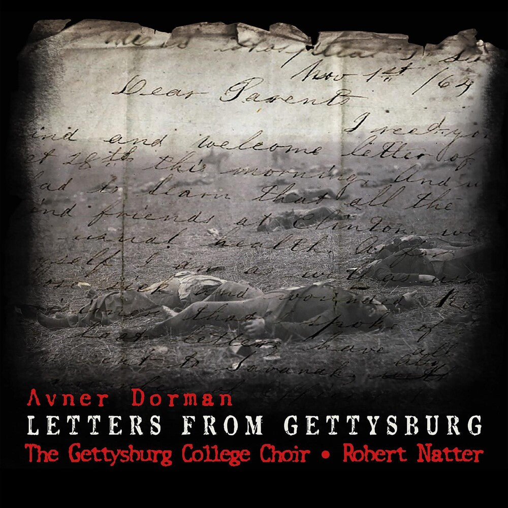 the album cover for Gil Shaham / Shaham,Orli - Dorman: Letters From Gettysburg