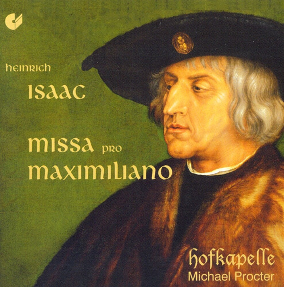the album cover for Hofkapelle Ensemble; Procter, Michael; Blunden, Da - Missa Pro Maximiliano