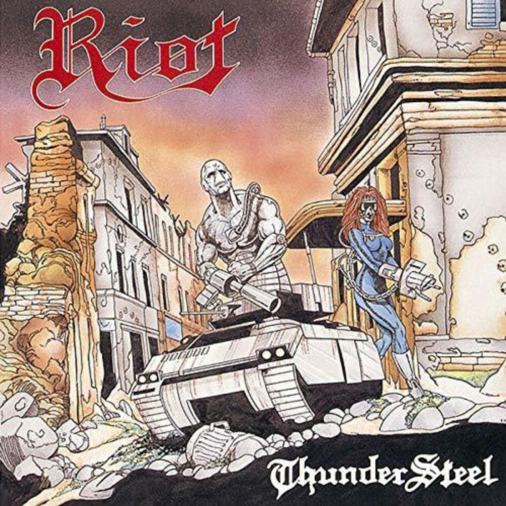 the album cover for Riot - Thundersteel [Limited Edition] [Reissue] (Jpn)